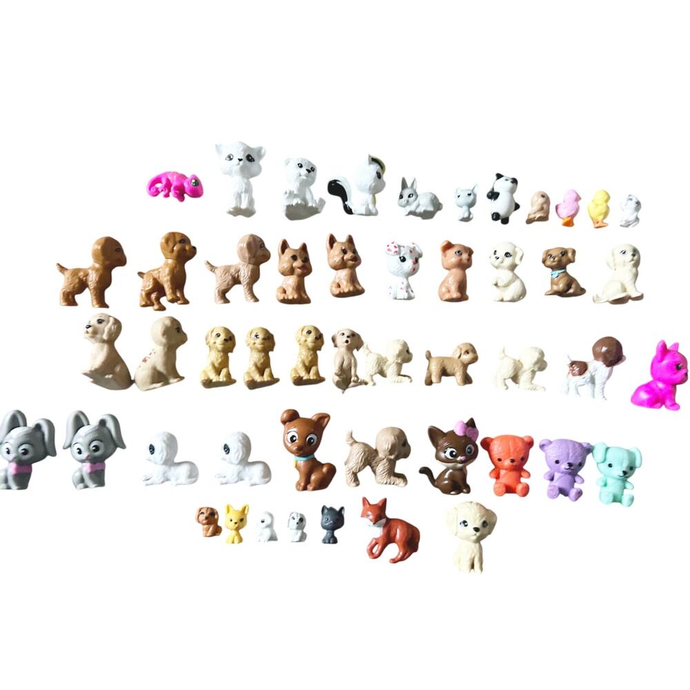Mattel BARBIE Dogs, Cats, Pets and Animals Mixed Lot Collection x49 EUC
